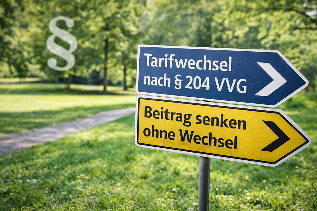 PKV_PKV Tarifwechsel § 204 VVG